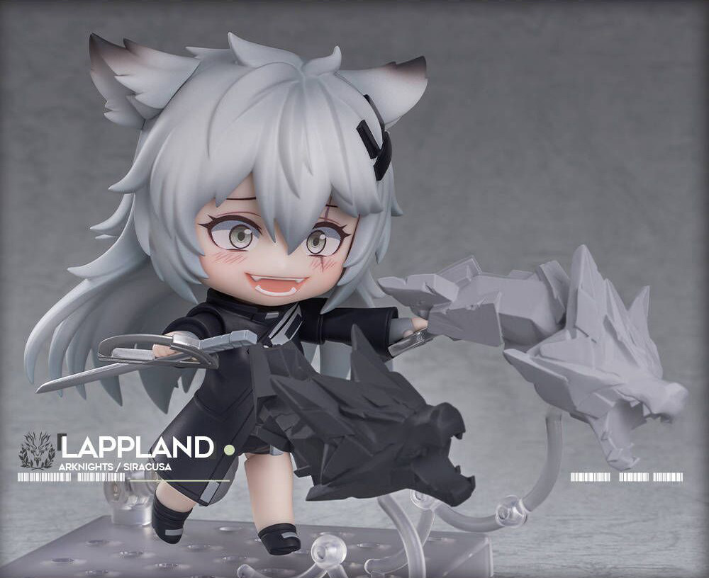 预定gsc gsas 粘土人 1598 明日方舟 拉普兰德 q版 可动 手办