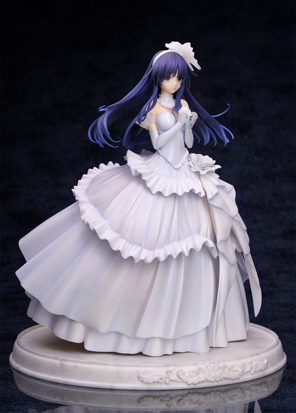 预定myethos 镜叔 白色相簿2 冬马和纱 花嫁 ver. 1/7 手办