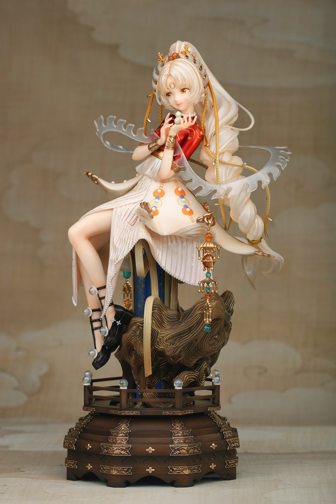 先行预定myethos镜叔国家宝藏真珠舍利宝幢手办手办