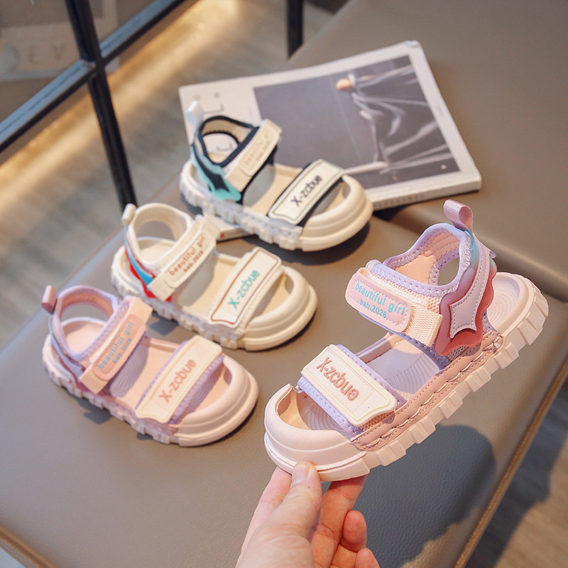 回力儿童凉鞋男童2023新款夏季女孩运动沙滩凉鞋