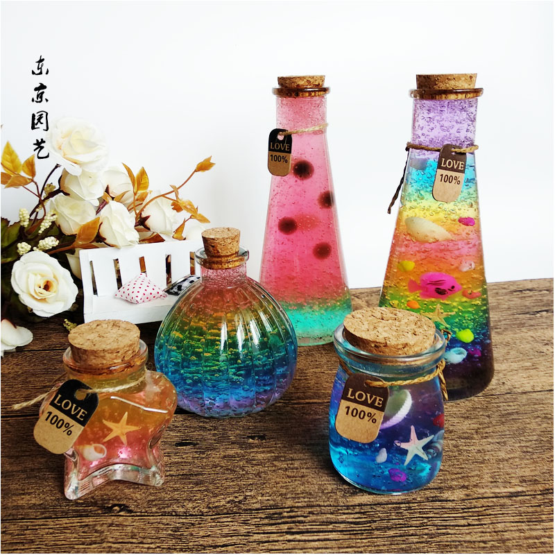 水精灵吸水珠海绵宝宝水宝宝玩具水晶珠自制礼品许愿瓶泡大球儿童