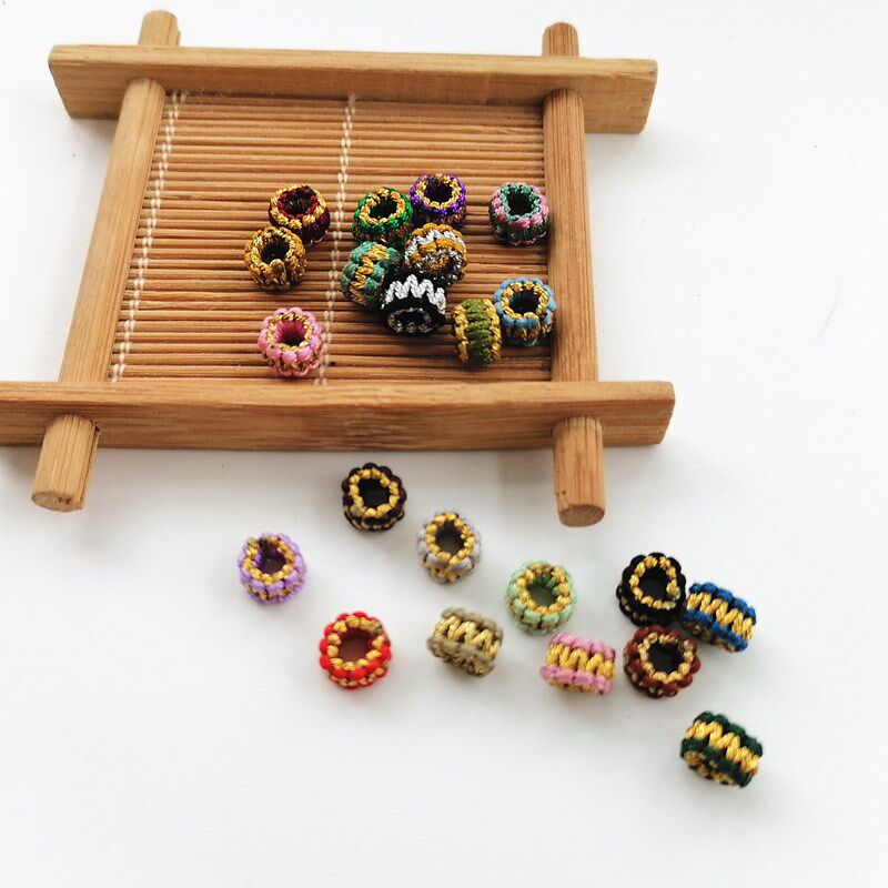 手工编织diy平结线圈手绳配件项链菠萝大红其他diy饰品配件