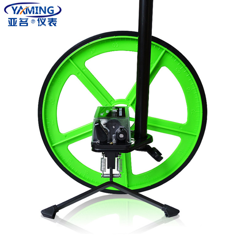 耐磨大轮尺测距测量滚尺手推测距仪滚动推尺工程测量尺亚名mv319