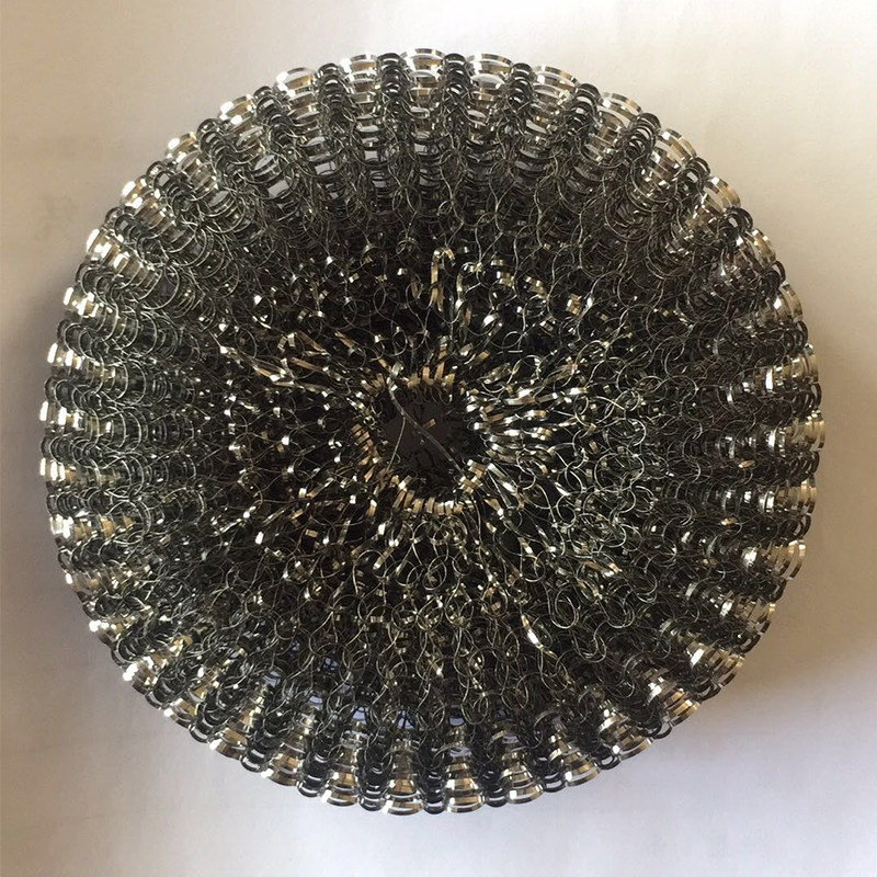 钢丝球不锈钢清洁网球厨房清洁用刷通用替换头刷锅洗碗pet不伤锅