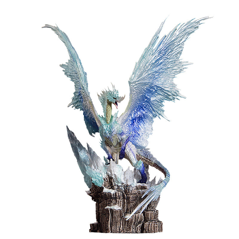 游戏怪物猎人龙模型摆件模型冰咒龙灭尽世界怪物封面手办