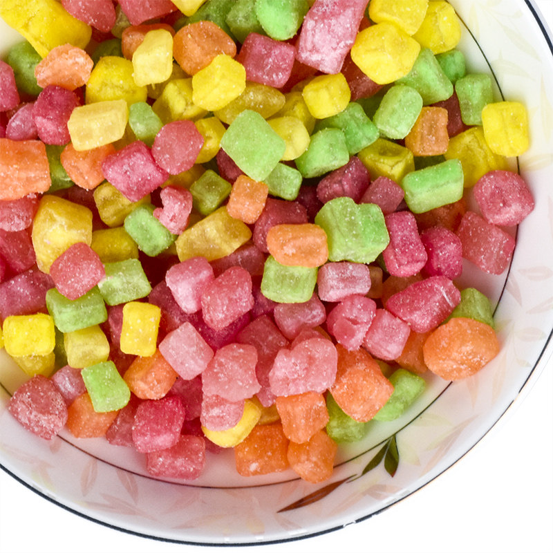 乐潮酸妞水果味软糖80后90后怀旧零食品果汁酸妞爆酸软糖自选零食