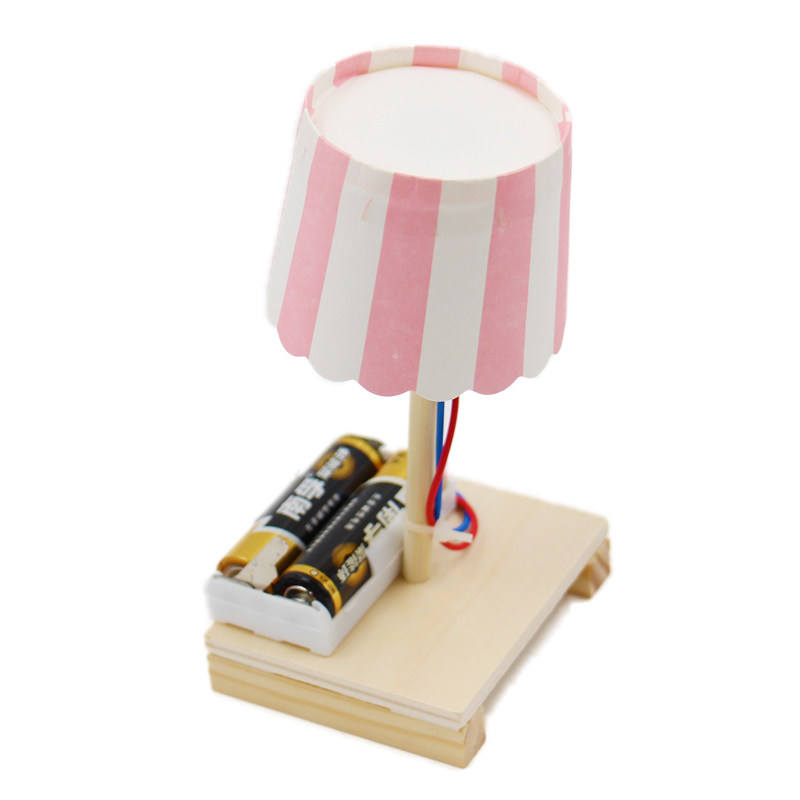 纸杯台灯科学实验diy科技制作小发明环保手工拼装科学实验