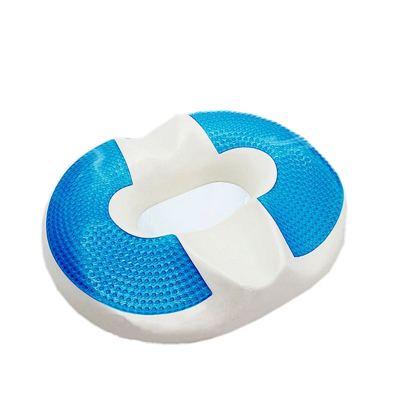 夏季坐垫办公室凝胶空心记忆棉痣疮圆形镂空痔苍椅垫慢回弹防褥疮