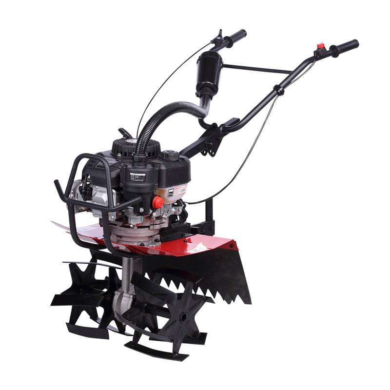 多功能汽油除草机开沟松土犁地翻土家用一体小型割草机