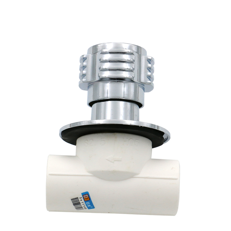 佛山日丰ppr暗阀截止阀黄铜水管总阀水阀开关ppr管