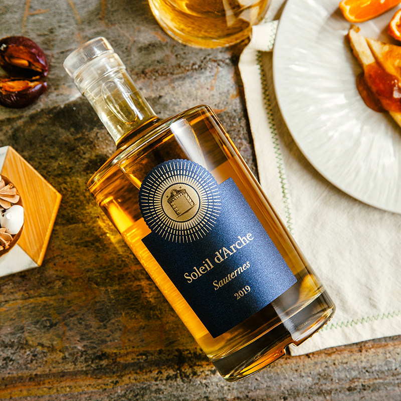 苏玳二级翘楚方舟太阳限定威士忌瓶副牌贵腐甜甜型葡萄酒(含贵腐