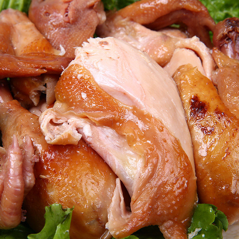 安徽宿州特产符离集烧鸡肉类熟食鸡肉零食真空鸡肉零食