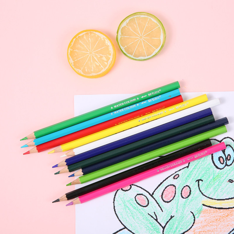 晨光文具24色36色48色彩铅手绘彩绘画素描彩色铅笔艺考用品36808