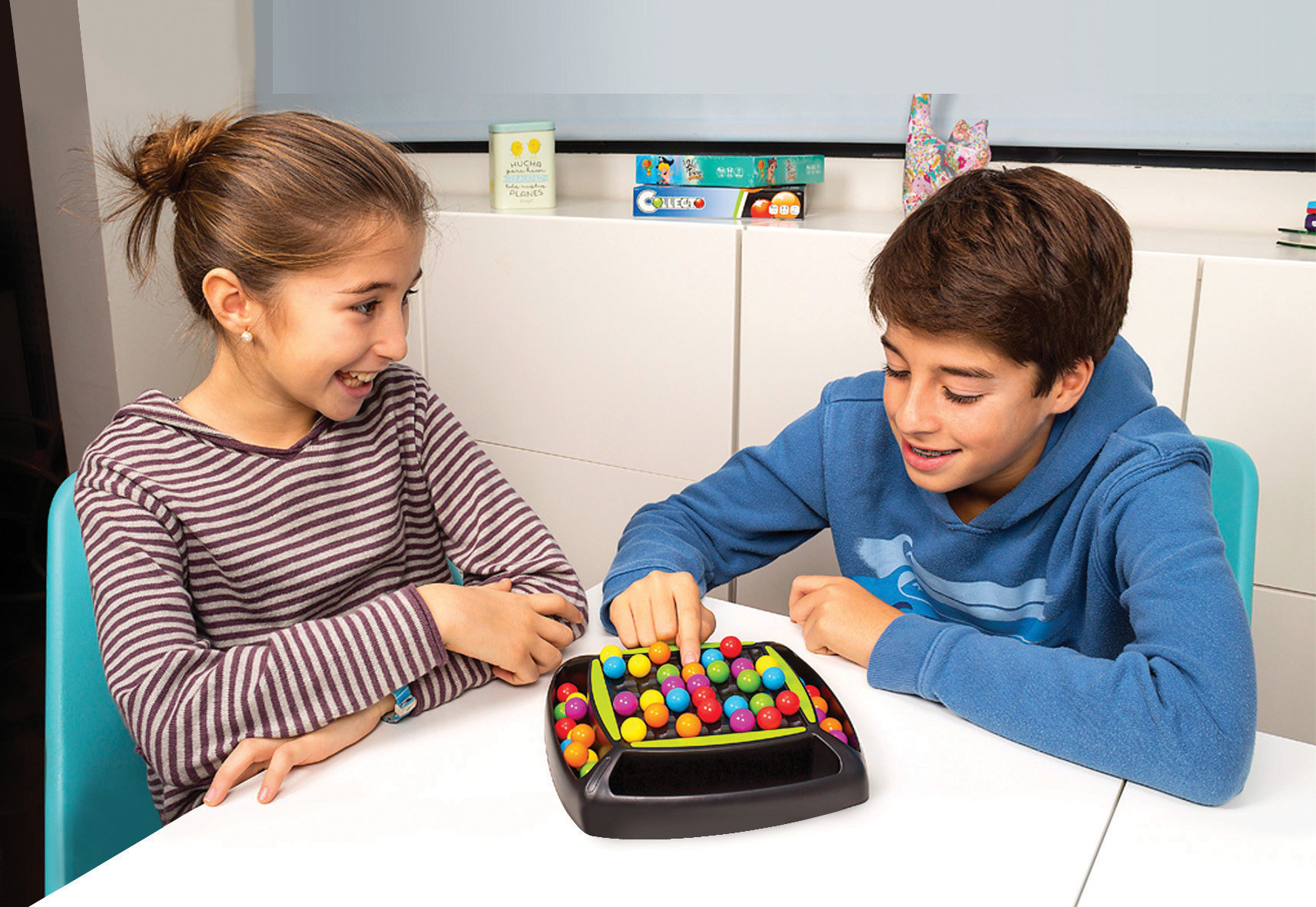 foxmind彩虹之战儿童棋类消消乐玩具stem对战桌游亲子家庭游戏