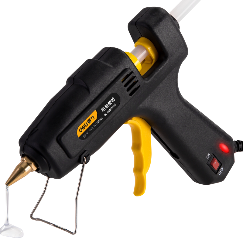 得力高粘度小号大小胶棒粘度家用热熔胶胶枪热融热胶枪