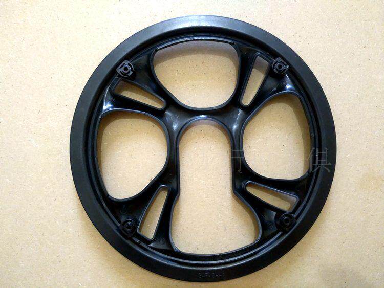 自行车护盘护链盘牙盘公路山地车牙盘罩护115x115cm折叠牙盘