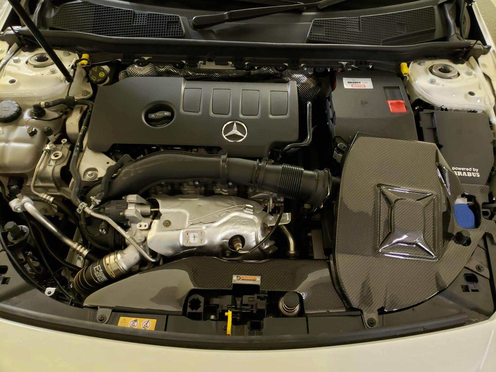 armaspeeda250w177奔驰适用套件进气流量高流量改装进气总管