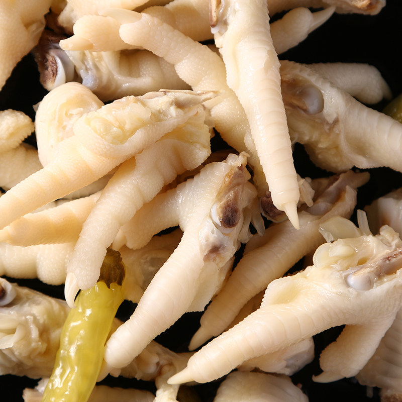 零食特产速食鸡爪白鸡爪沈阳阿雷东北凤爪野山鸡肉零食