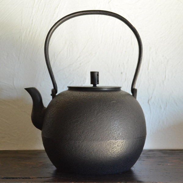 日本现货南部铁器高桥大益丸铁壶铸铁茶壶烧水壶铁瓶茶壶
