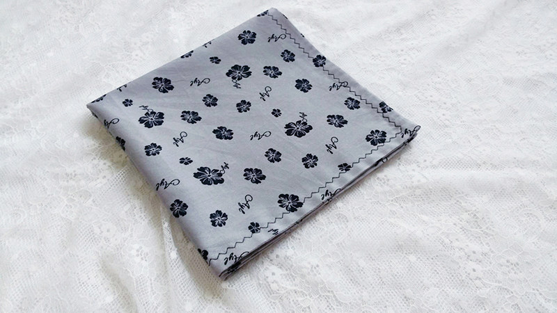 江南原创设计手工手帕双层全棉棉布碎花情侣手帕