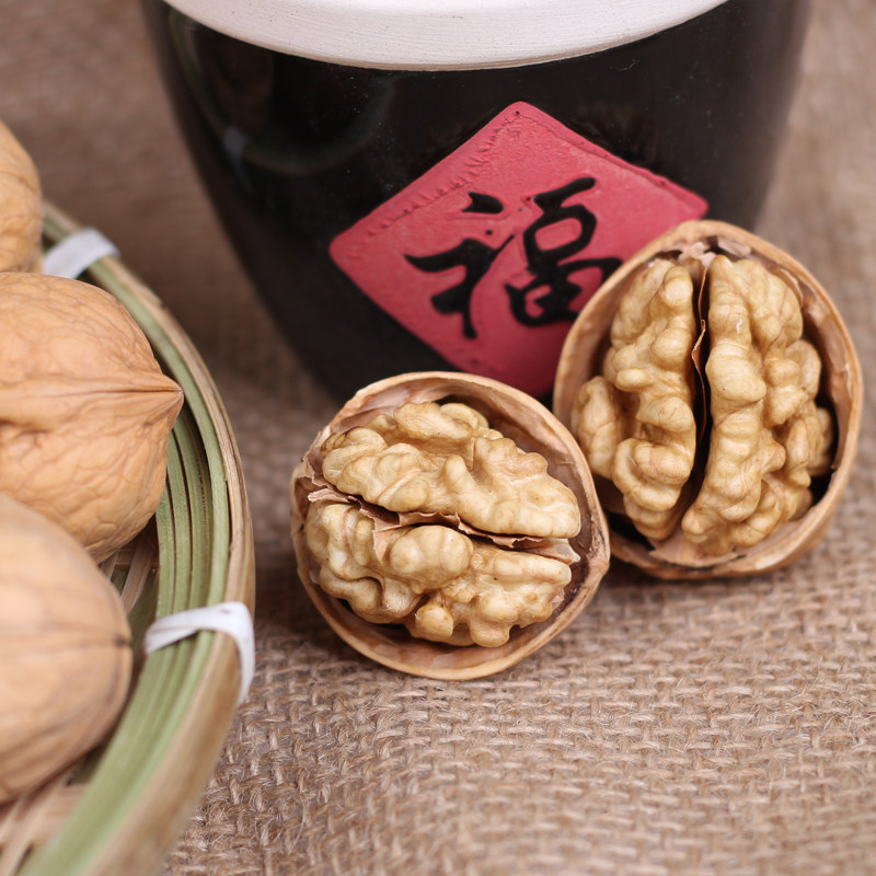 核桃新疆阿克苏皮壳纸皮生原味20年新货坚果制品