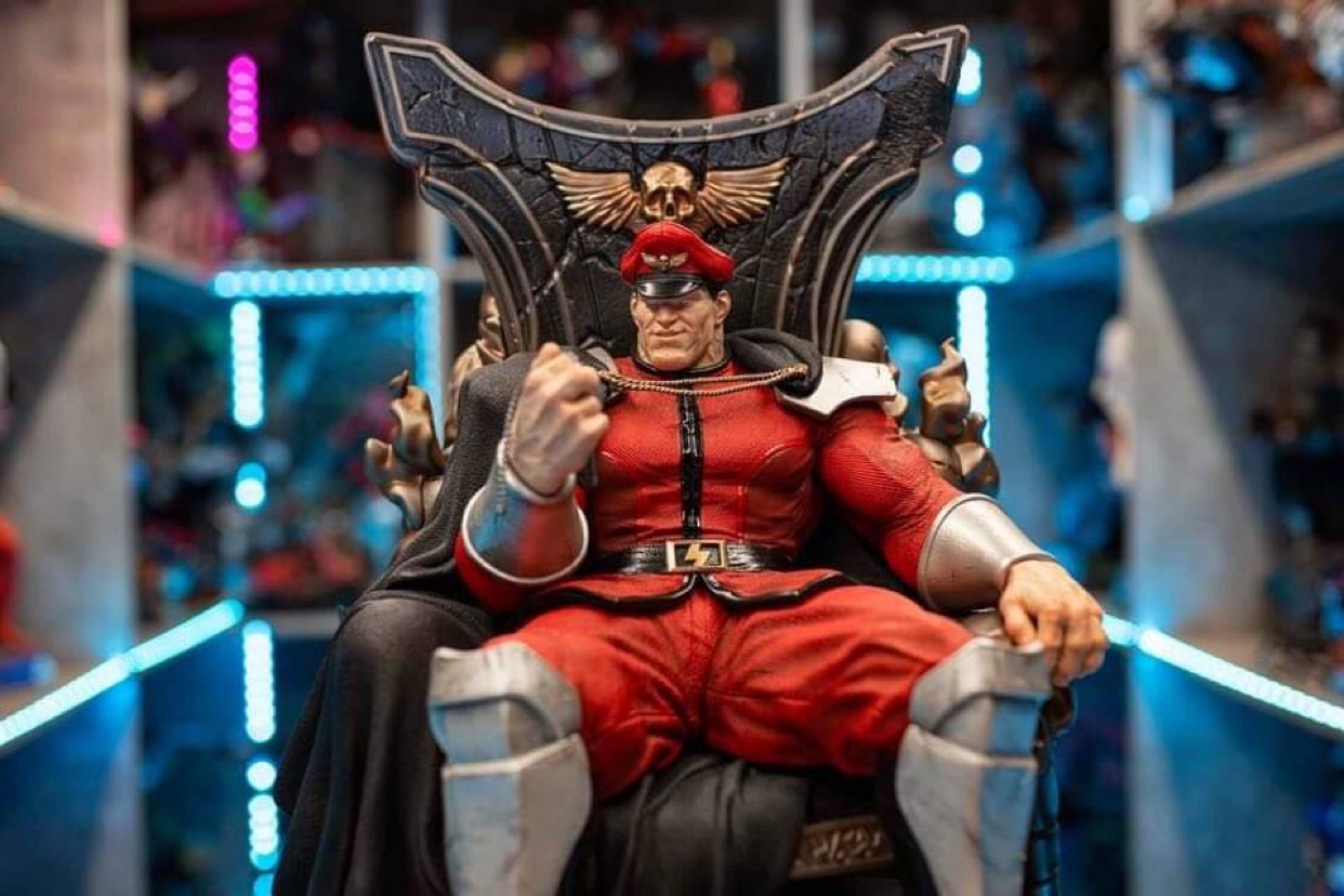 魔代gk街霸最高统治者维加雕像手办摆件手办