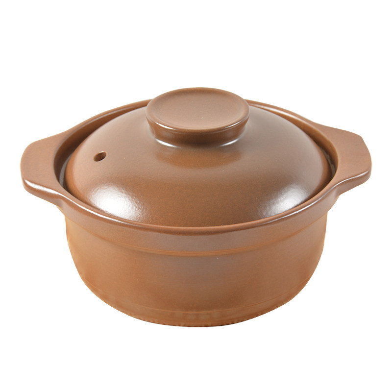煲汤平底无釉陶土砂锅老式砂罐炖锅家用沙锅炖锅