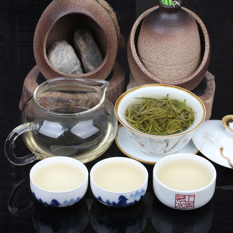 2020年新茶 广西柳州三江春茶叶400g 特级明前嫩芽绿茶高山毛尖茶