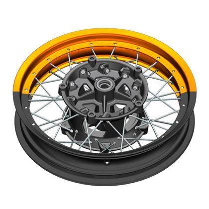 前后升仕zt350-gk摩托车轮毂辐条gk350网轮铝轮原厂摩托车轮毂