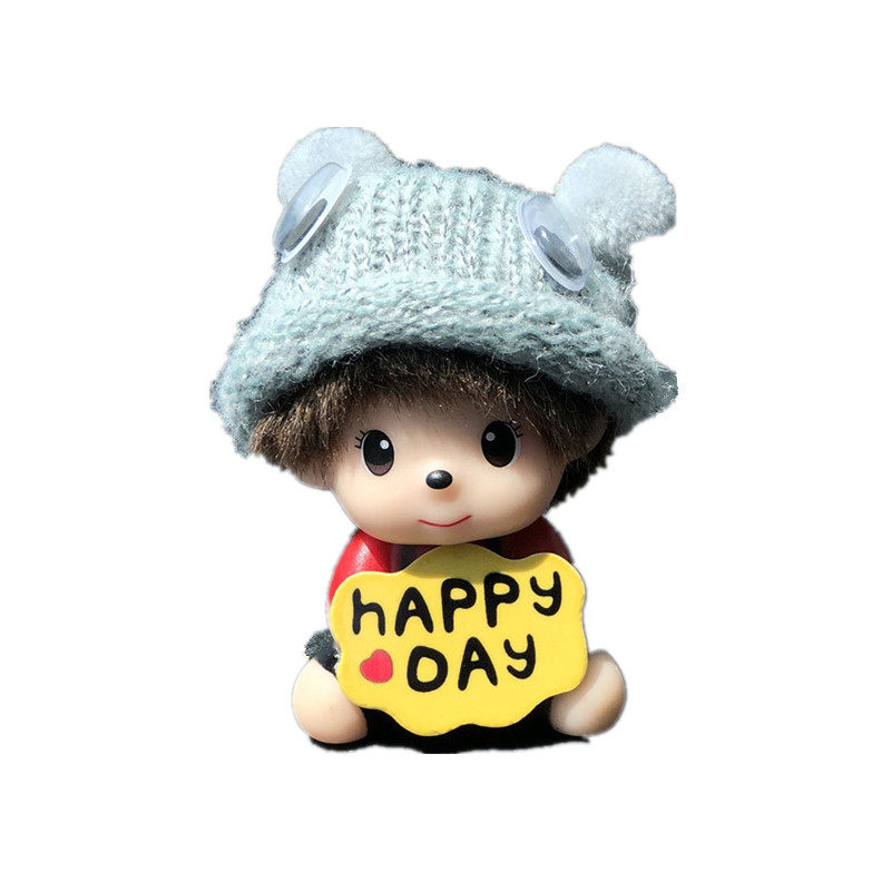 可爱汽车装饰车载香水摆件创意个性奇奇摆件