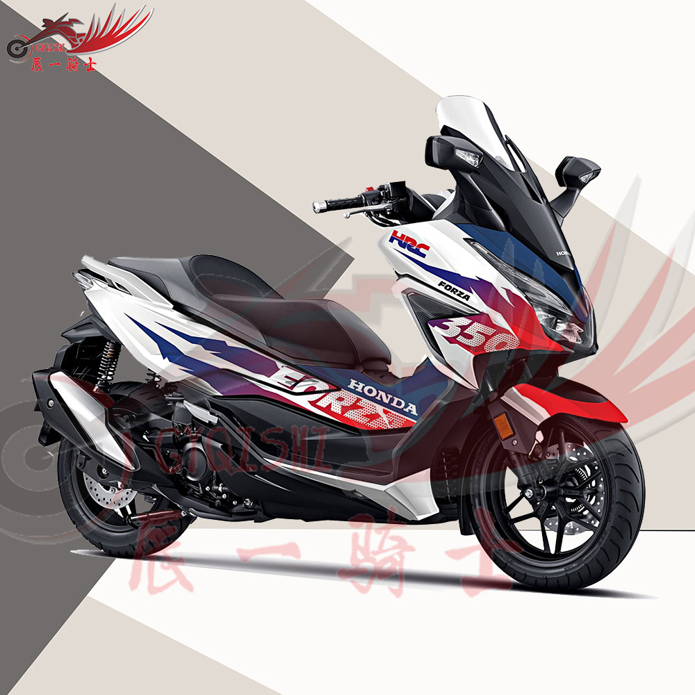 适用本田佛沙nss350贴纸改装贴花车身防水贴画贴纸