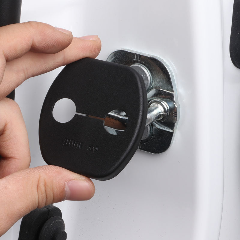 车门锁扣20款长安cs35plus门锁cs35蓝鲸版改装饰门锁盖