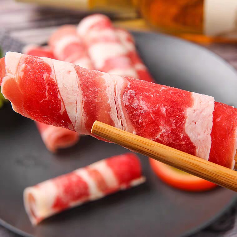 冷冻牛肉4斤肥牛卷牛肉卷火锅食材肉片新鲜牛肉卷
