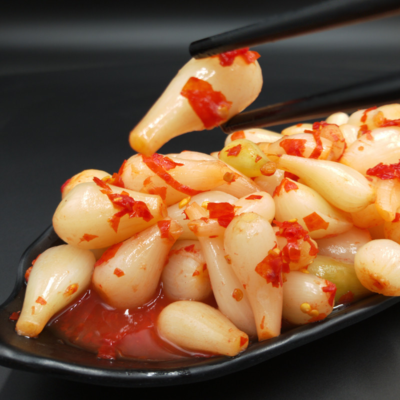 湘西特产酸藠头罐装500g葱头新鲜腌制辣子叫芥其它