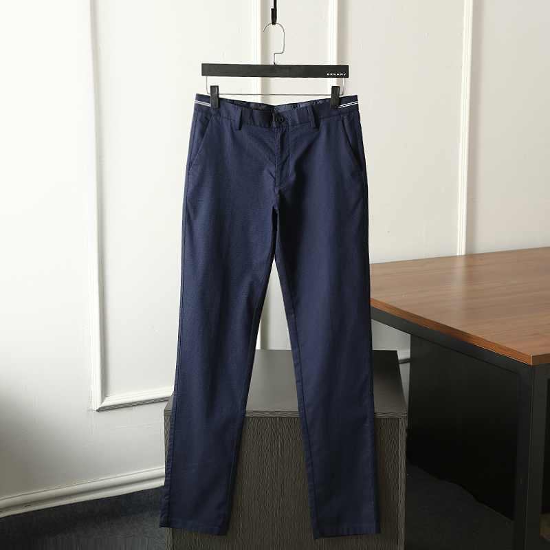国内单撤柜男装剪标尾货春夏新品时尚百搭休闲裤修身棉质舒适裤子