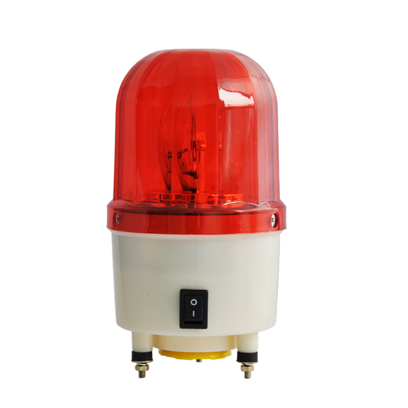 天冠tgsg-100小型声光报警器防水 旋转警示灯led闪烁灯带开关220v