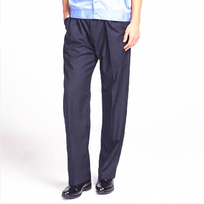 保安工作保安服夏裤酒店物业安可调节西裤活腰工装制服