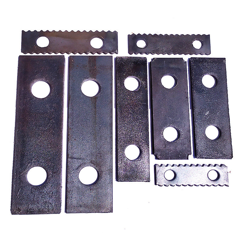 饲料粉碎机优质锰钢合金多功能配件破碎机甩锤甩片其他机械五金新