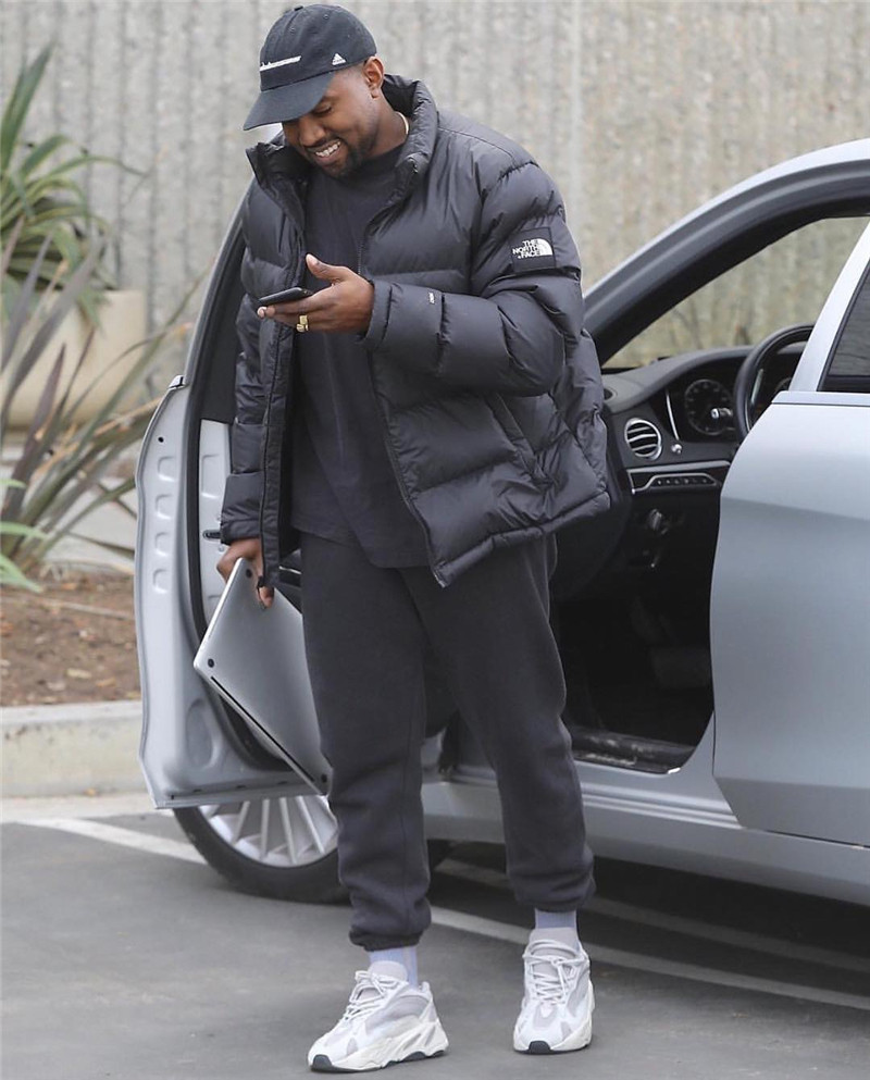 侃爷season6纯色卫裤男kanye欧美基础运动休闲宽松yeezy休闲裤