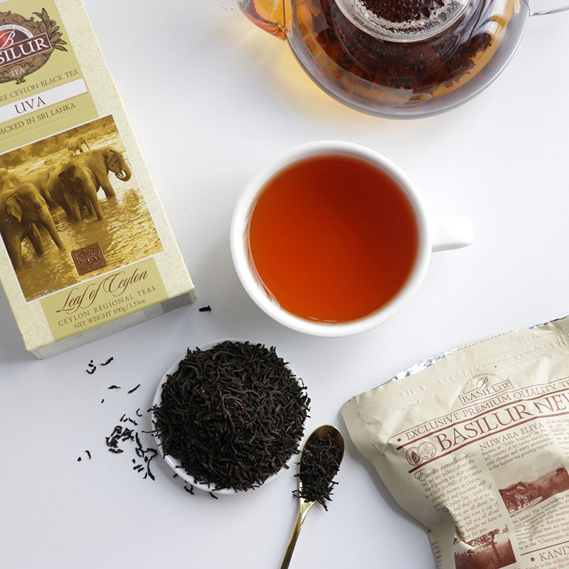 锡兰红茶basiluruva乌瓦盒装斯里兰卡进口浓香茶叶其它红茶