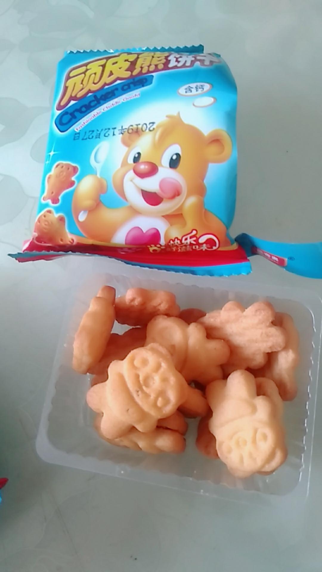 饼干熊仔3斤小熊曲奇酥性怀旧香味顽皮熊巧克力酥性饼干