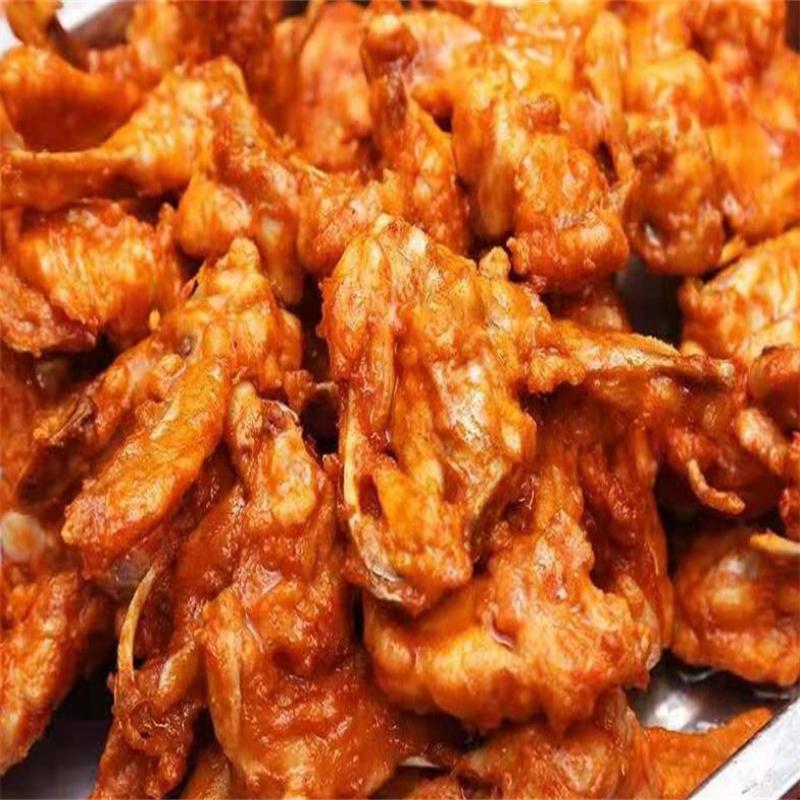 奥尔良连心脆鸡叉骨冷冻商用锁骨调理半成品油炸生鸡肉