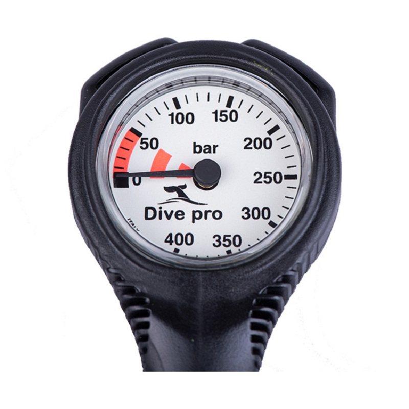 潜水意大利压力表水肺spg气压表残压表彩色双表潜水仪表