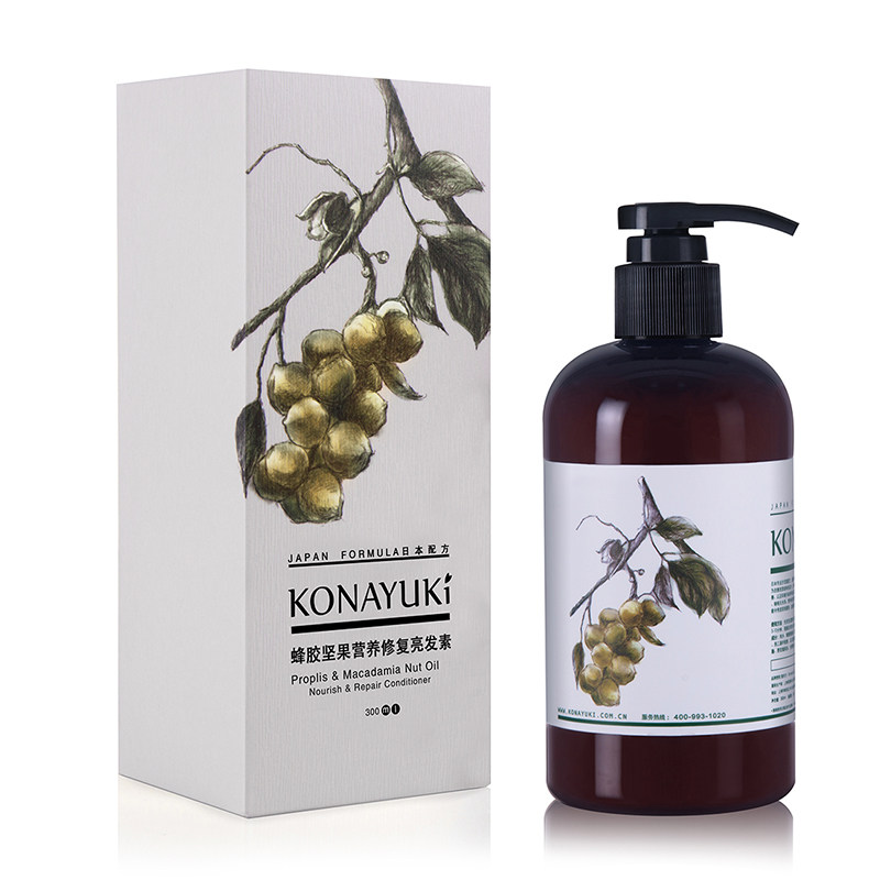 konayuki蔻娜优日本沙龙优蜂胶坚果植物护发修复亮发 柔顺护发素