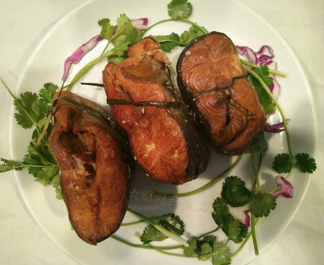 鱼块马哈佳木斯大明大马哈鱼350400克东北熟食其它