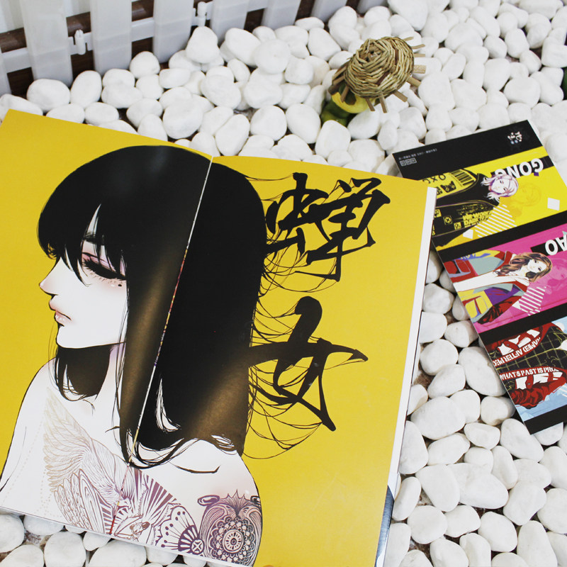 官方正版蝉女心生画集宫缘乾绘快看漫画热门连载蝉女漫画连载精选快看