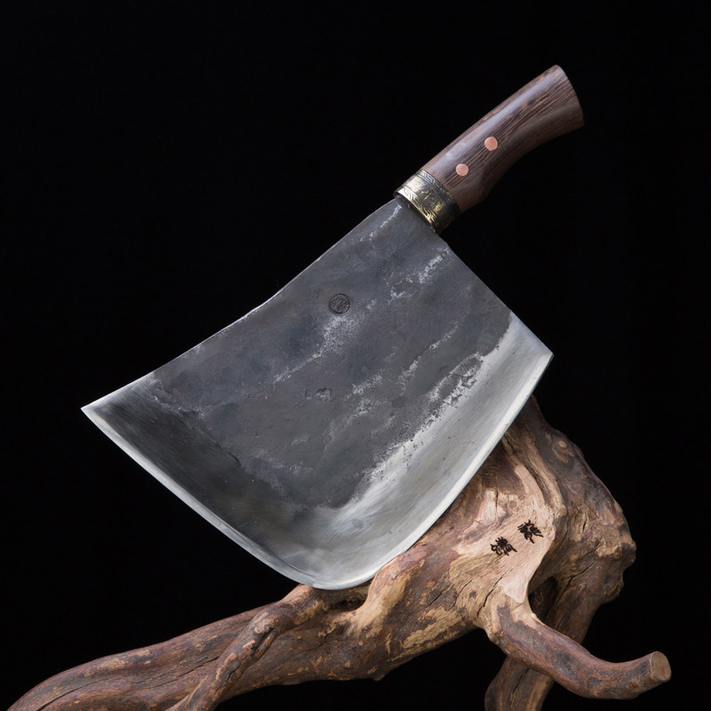 龙泉专用刀具神器骨砍斧剁商用骨头螭龙菜刀斩骨刀