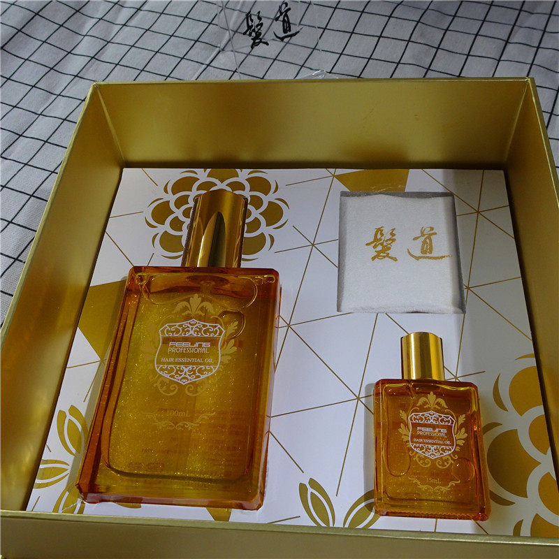 日本菲灵护发精油feeling发道系列逆时金发尾油护发精油