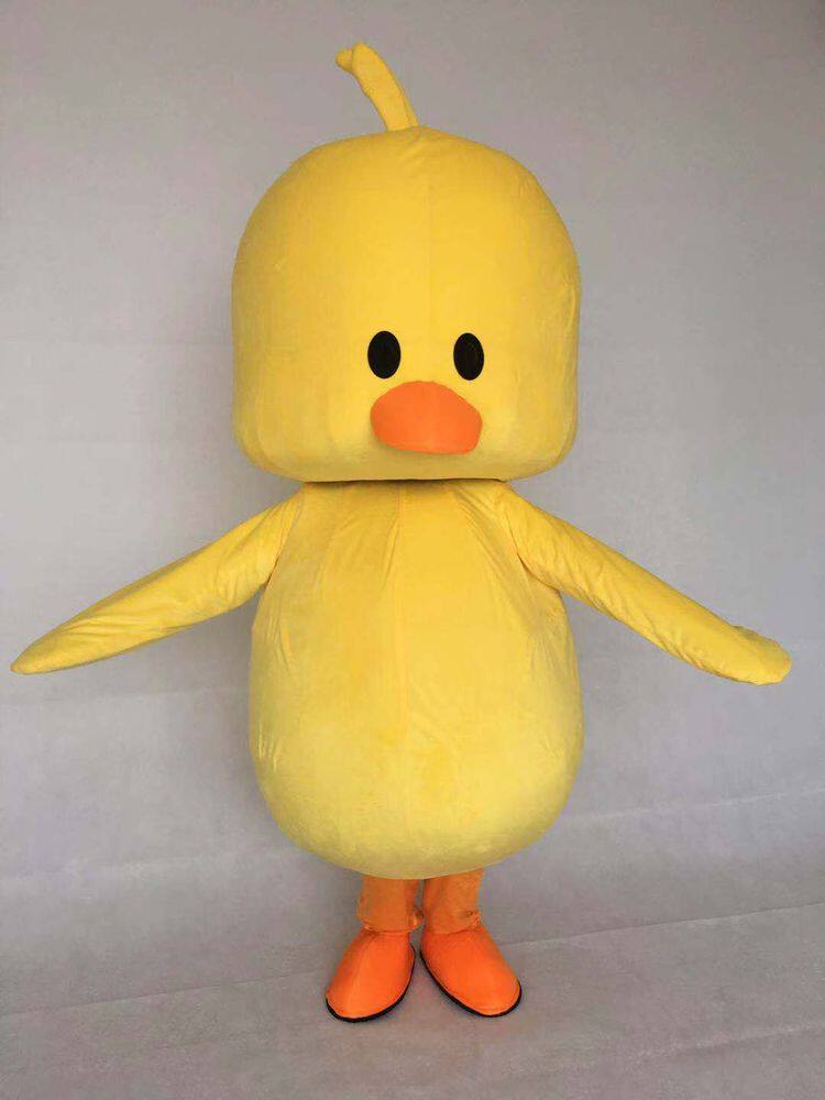 小黄鸭人偶抖音服网玩偶头套行走熊头套同款成人cosplay配件