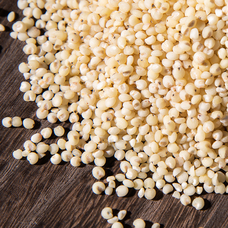 5斤白高粱米新米东北高粱低脂粗粮米低升糖五谷杂粮米饭八宝粥料